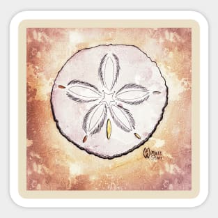 Sand Dollar Study Sticker